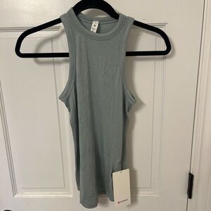 Lululemon Hold Tight Tank NWT Size 2 Small Sage Green